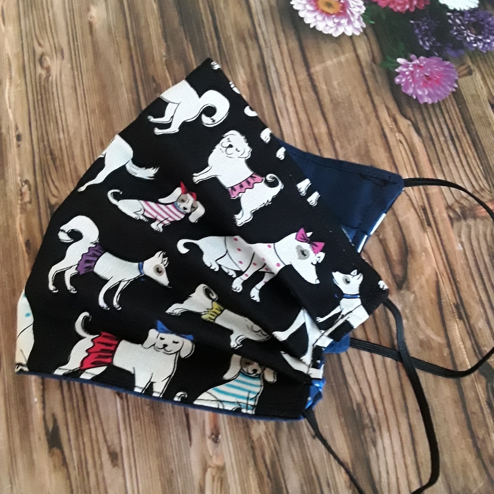 Adult face cover mask doggie theme, last one!